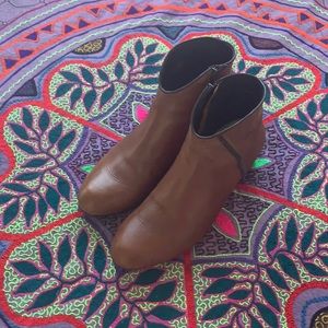 Wolky tobacco Winchester ankle boots